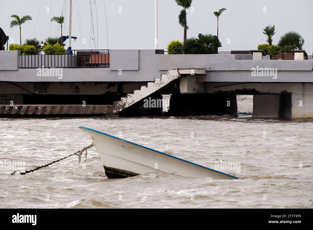 The effects of Hurricane Norma October 2023 La Paz Baja California Sur