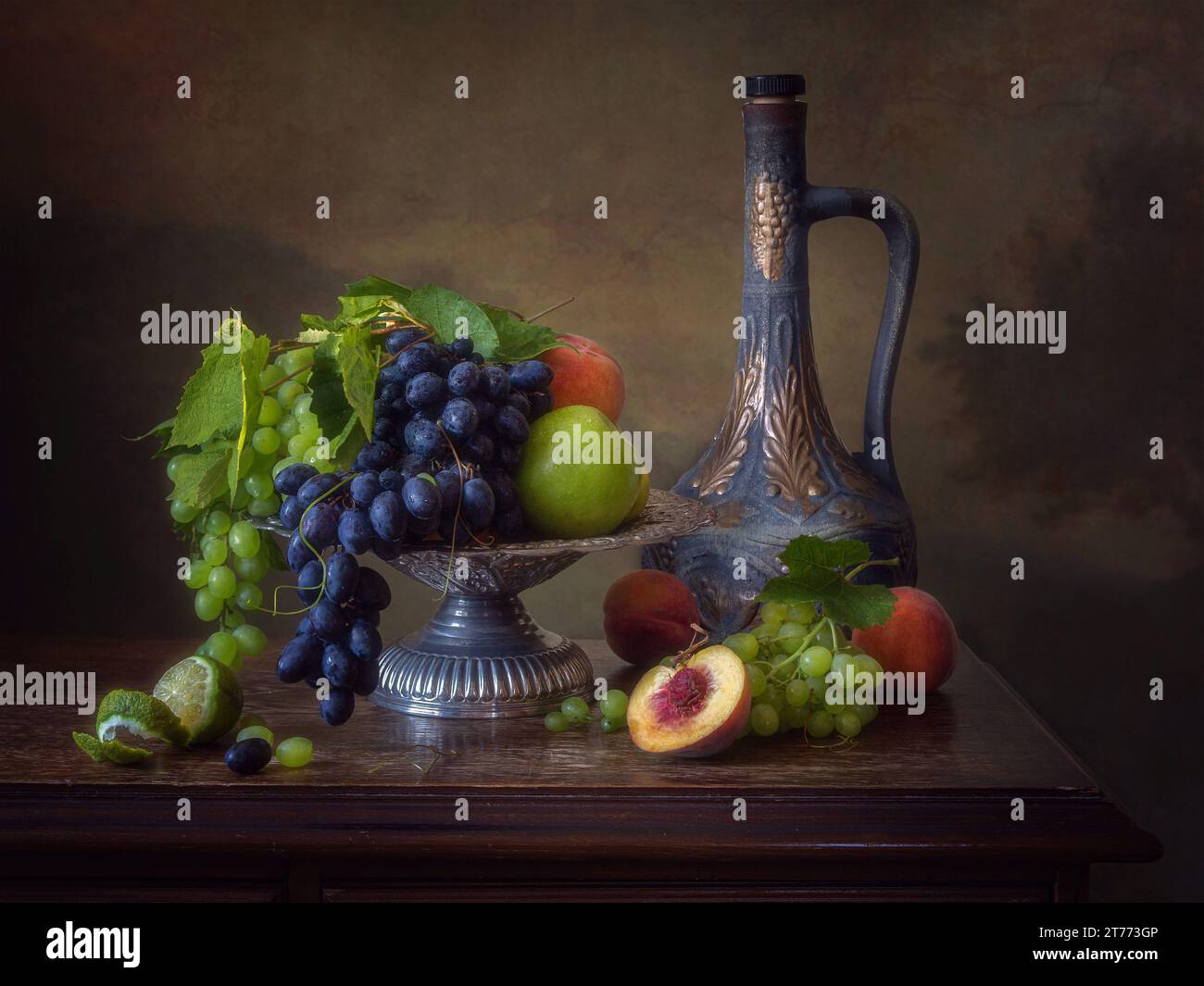 Still life with fruits and vegetables Stock Photo - Alamy