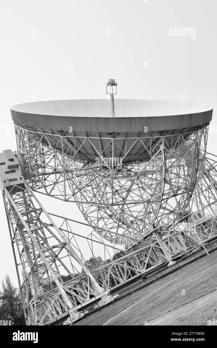 Jodrell Bank Observatory, Macclesfield SK11 9DW Stock Photo