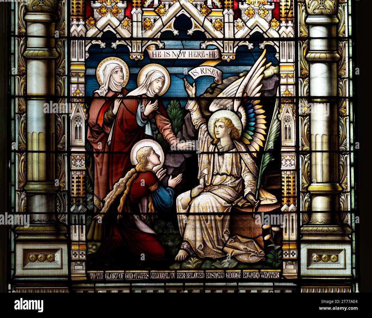 He is risen hi-res stock photography and images - Alamy