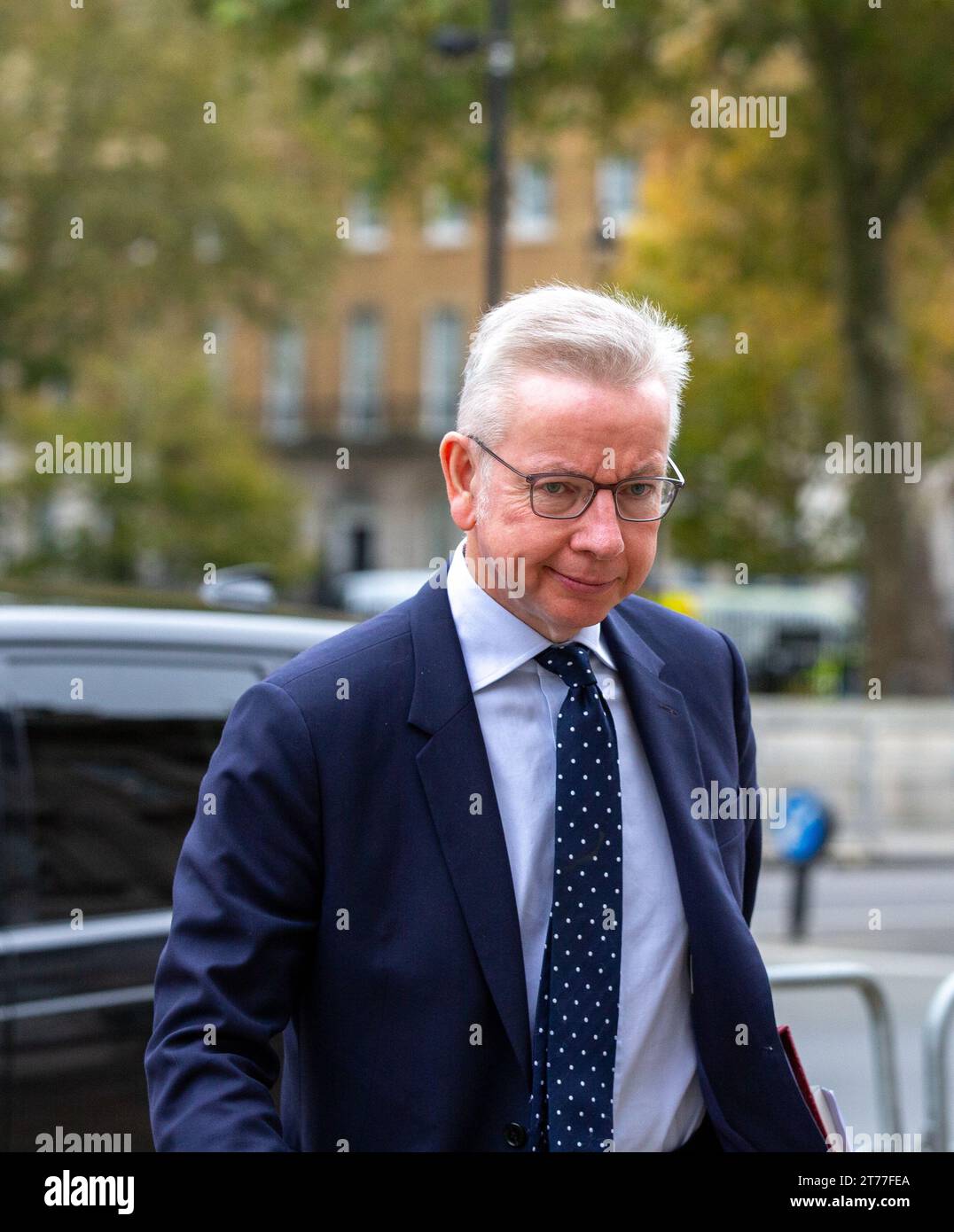 London, UK. 14th Nov, 2023. Michael Gove Secretary of State for Levelling Up, Housing and Communities and Minister for Intergovernmental Relations Arrives at Cabinet Office Credit: Richard Lincoln/Alamy Live News Stock Photo