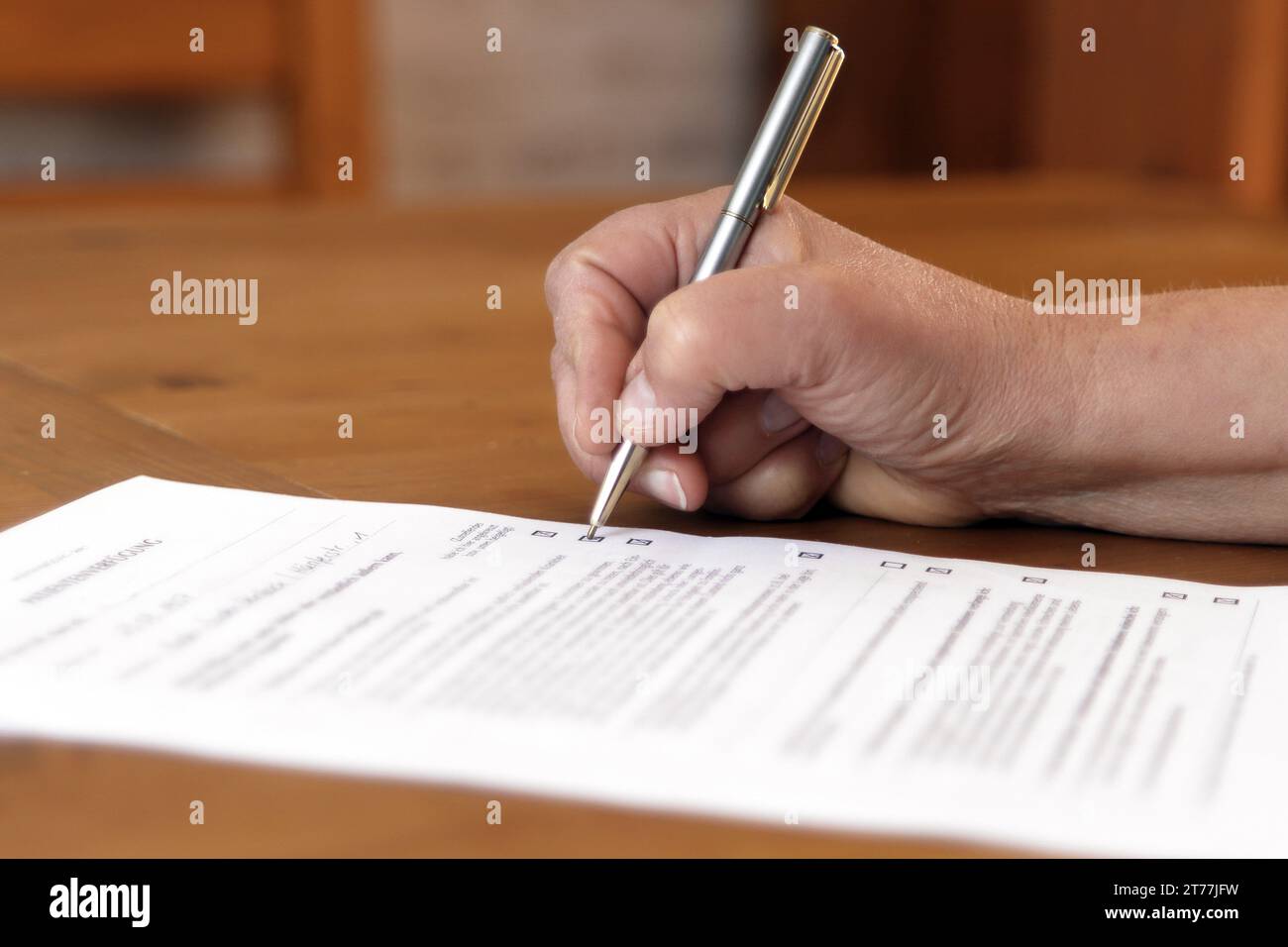 application is filled Stock Photo - Alamy