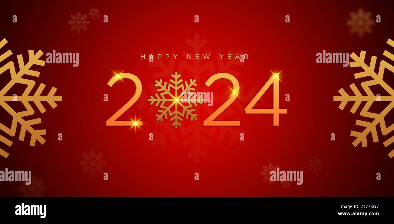 Happy New Year 2024, Celebration Concept 2024 Background. #2024 #new year #happynewyear Stock Photo