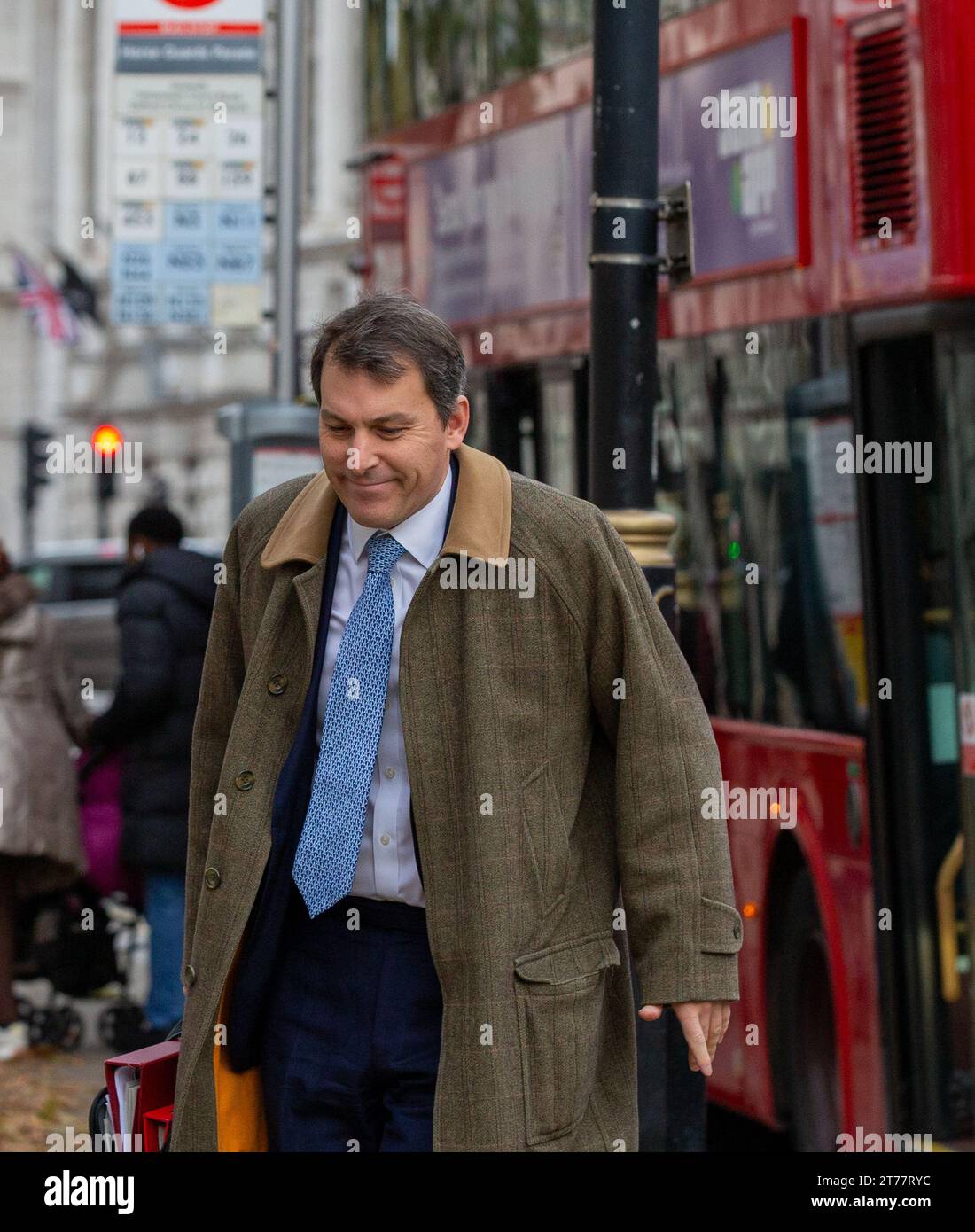 London, UK. 14th Nov  2023. John Glen MP was appointed Paymaster General and Minister for the Cabinet office He was previously Chief Secretary to the Treasury he Arrives at cabinet offie  today for Cabinet meeting Credit: Richard Lincoln/Alamy Live News Stock Photo