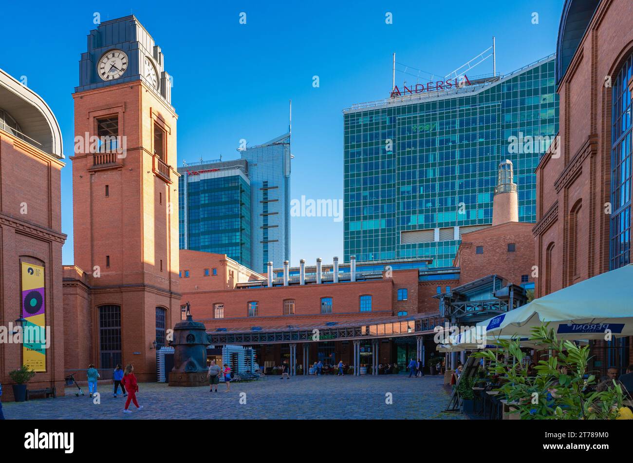 12-07-2022: Old Brewery, shopping center Stary Browar. Poznan, Poland Stock Photo