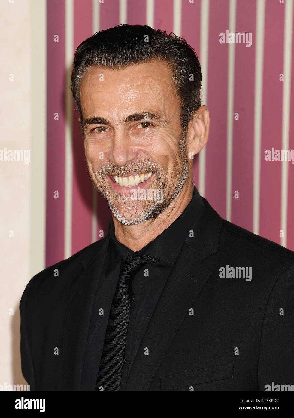 HOLLYWOOD, CALIFORNIA - NOVEMBER 13: Daniel Bernhardt attends The Ballad of Songbirds & Snakes' Los Angeles Premiere at TCL Chinese Theatre on Novembe Stock Photo