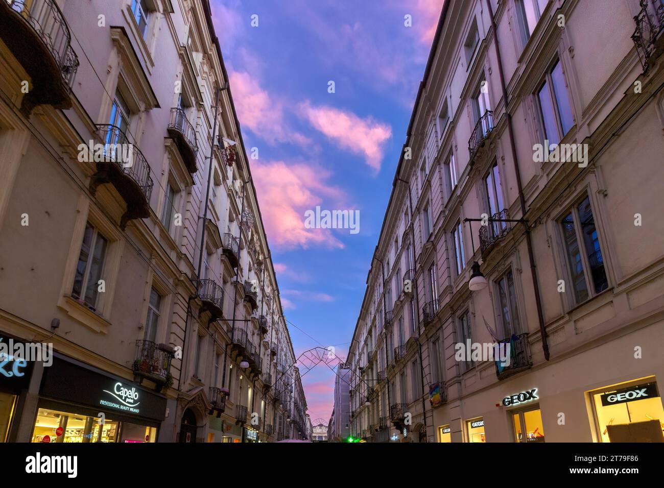 Turin streets hi-res stock photography and images - Alamy
