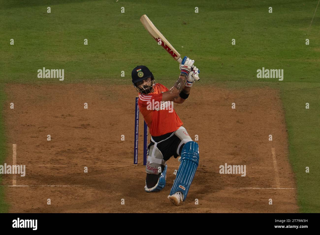 India's Virat Kohli attends a training session ahead of the ICC cricket ...