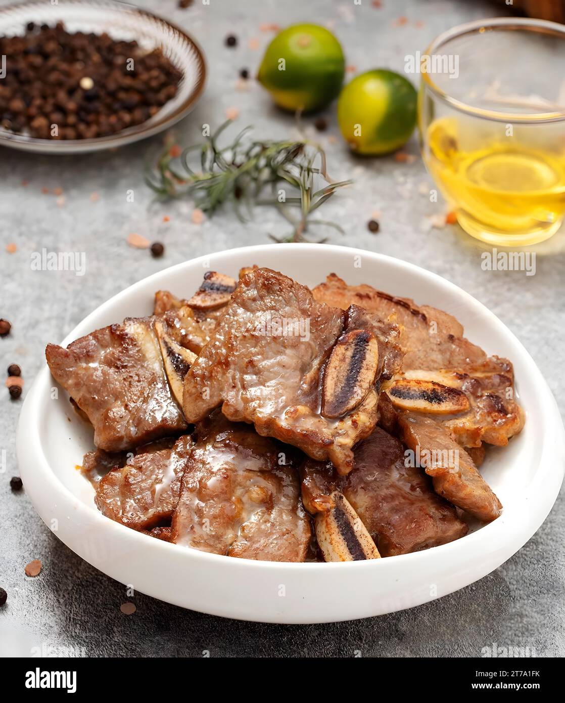 Sweet and sour short ribs hi-res stock photography and images - Alamy
