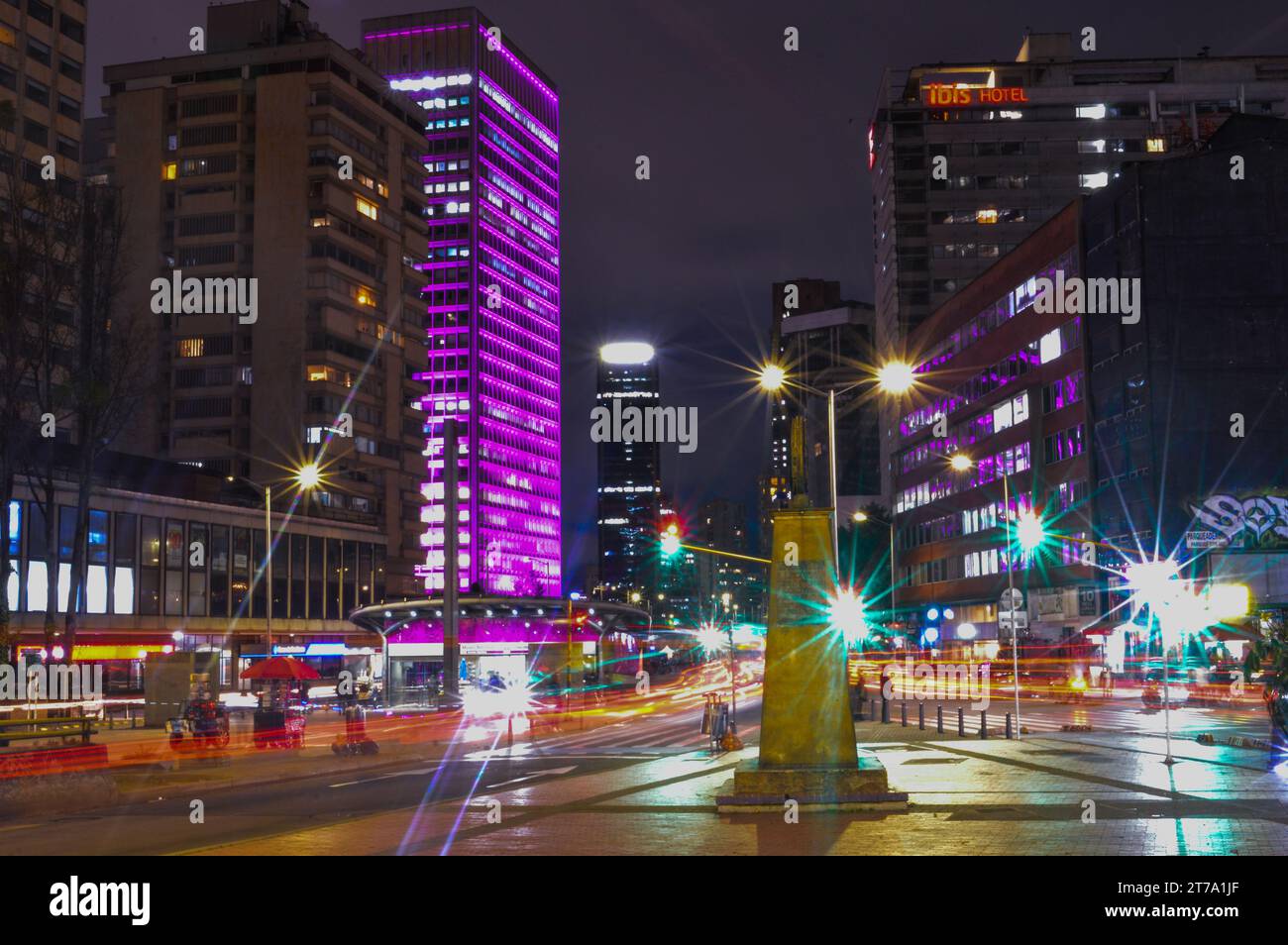 Bogota Skyline Stock Photo