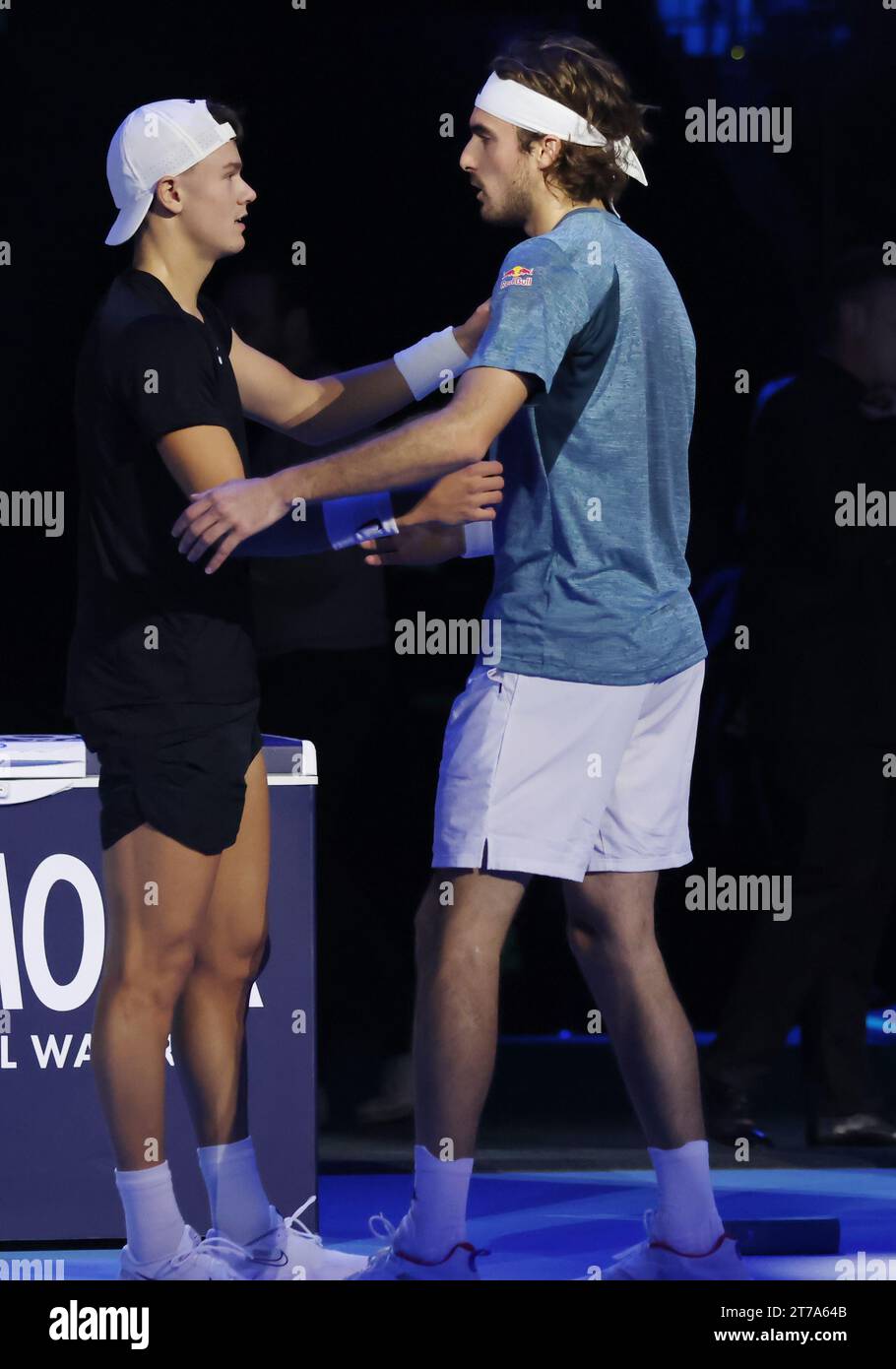Turin, Italy. 14th Nov, 2023. Turin Tennis, Nitto ATP Finals, Greece