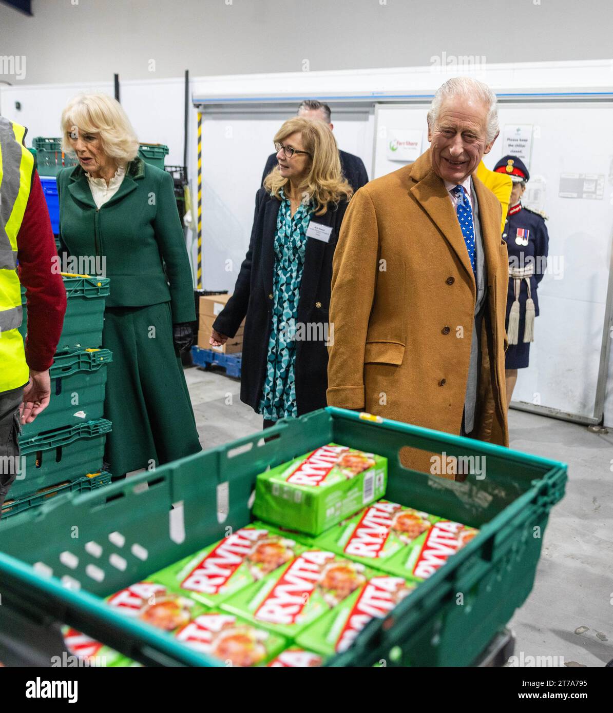 King Charles III and Queen Camilla mark the King's 75th birthday at the