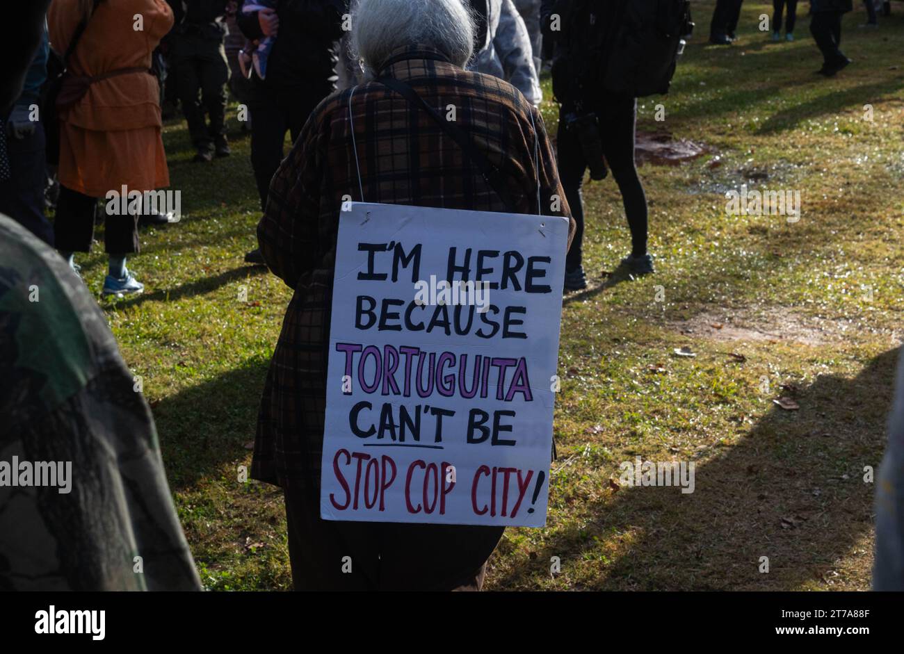 Block cop city protest hi-res stock photography and images - Alamy