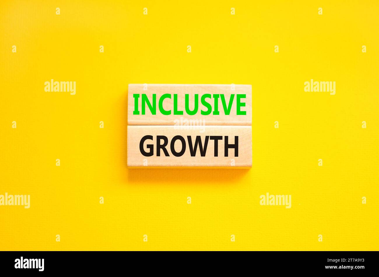 Inclusive growth symbol. Concept words Inclusive growth on beautiful ...