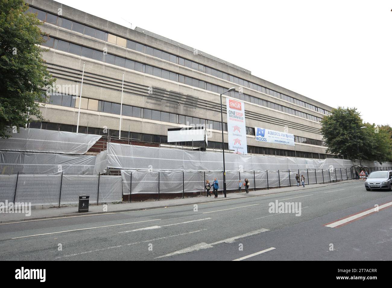 The Demolition Of New Broadcasting House, The BBC HQ In The North Of ...