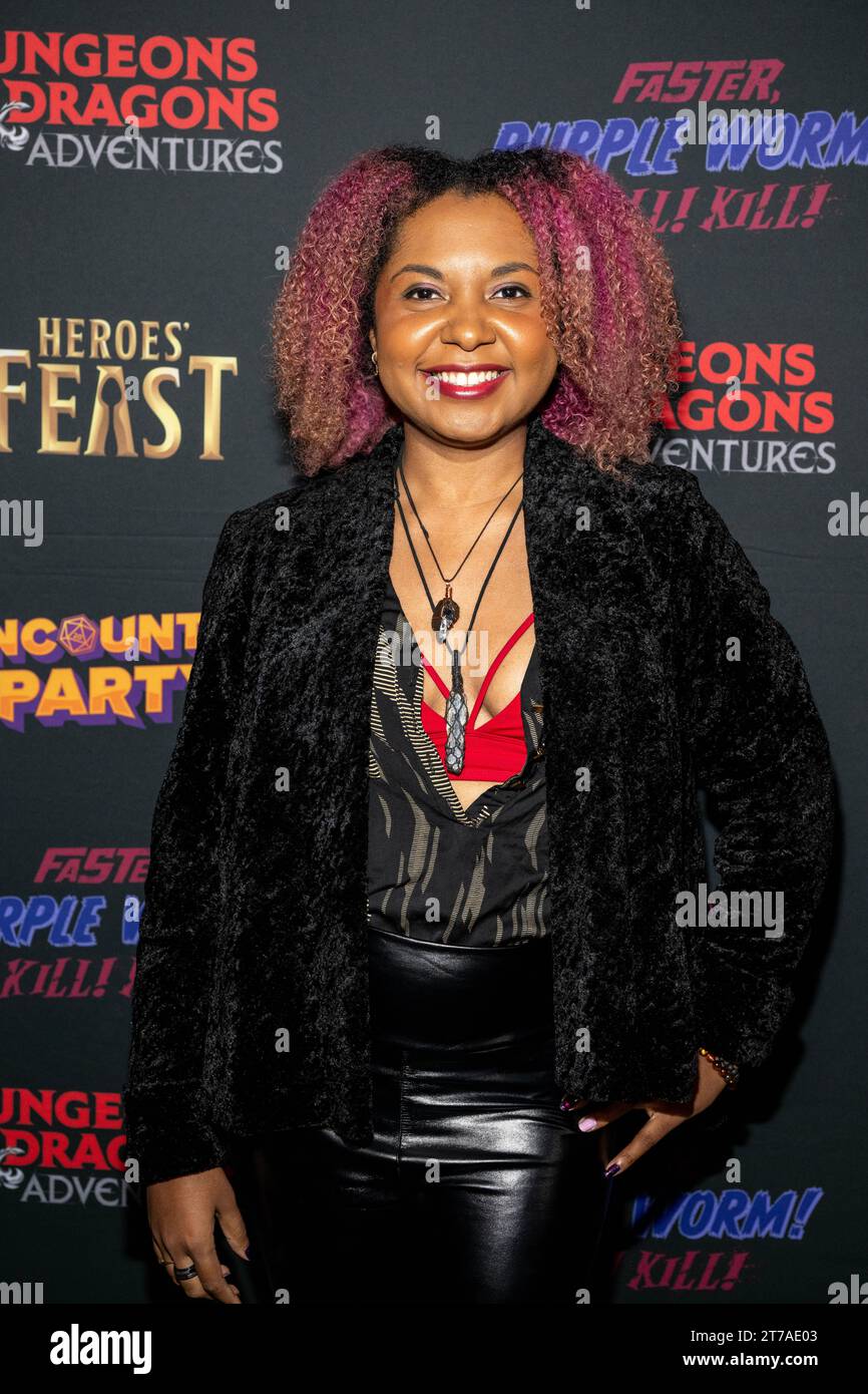 Los Angeles, USA. 13th Nov, 2023. Game player Markeia McCarty attends