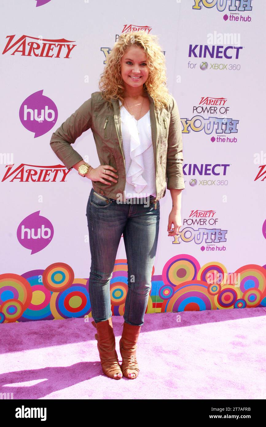 Tiffany Thornton at Variety’s 4th Annual Power of Youth Event. Arrivals held at Paramount Studios  in Hollywood, CA on Sunday, October 24, 2010.  Photo Credit: Joseph Martinez / Picturelux Stock Photo