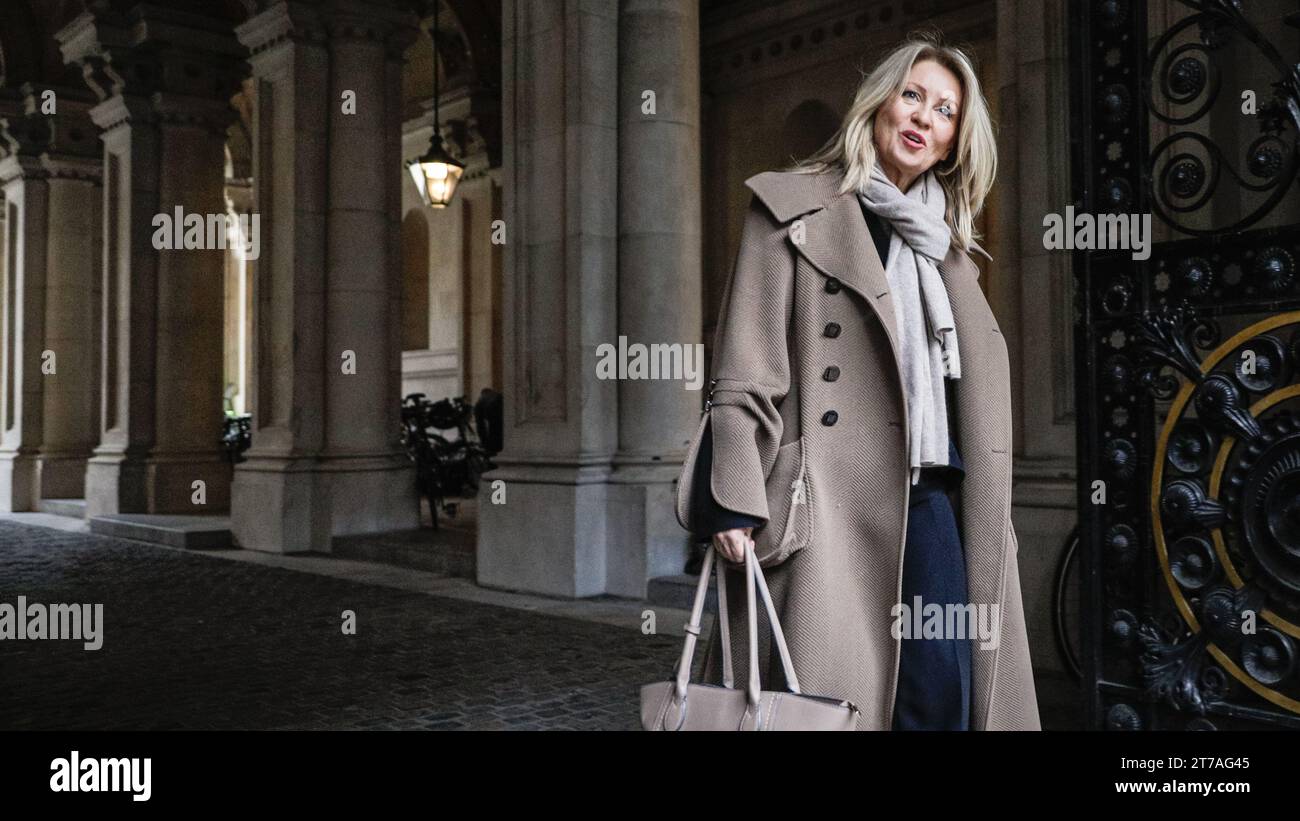 UK 14th Nov 2023. Esther McVey, MP, Minister without Portfolio in the ...