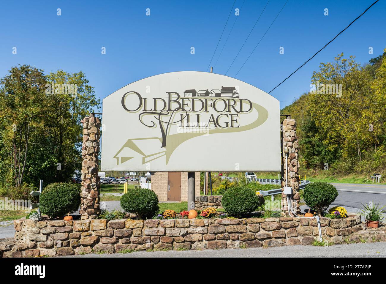 Bedford, PA Sept. 27, 2023 Old Bedford Village is a living history museum located in the