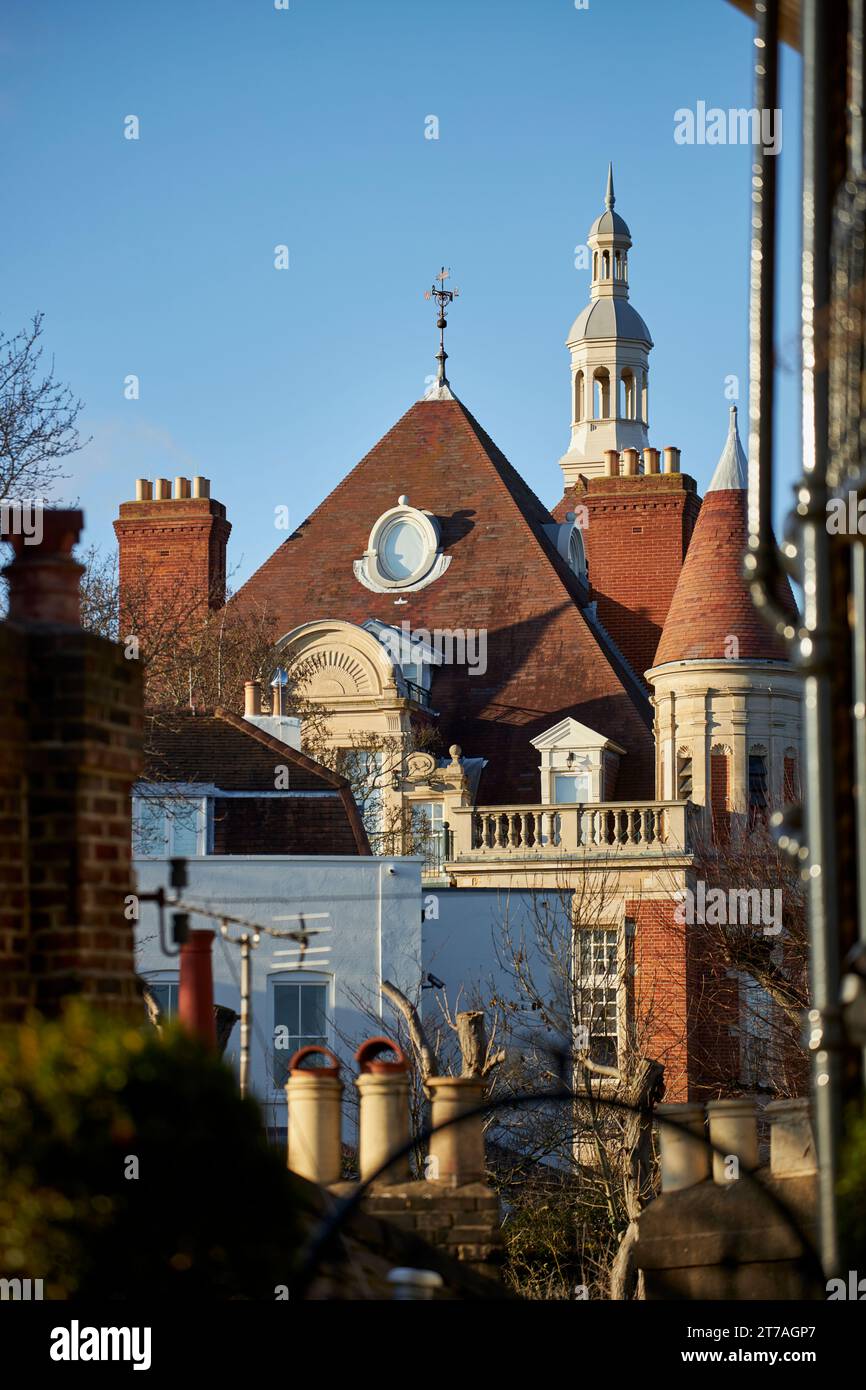 Mount Vernon, luxury apartment building, formerly a Hospital build in 1726, Hampstead, London