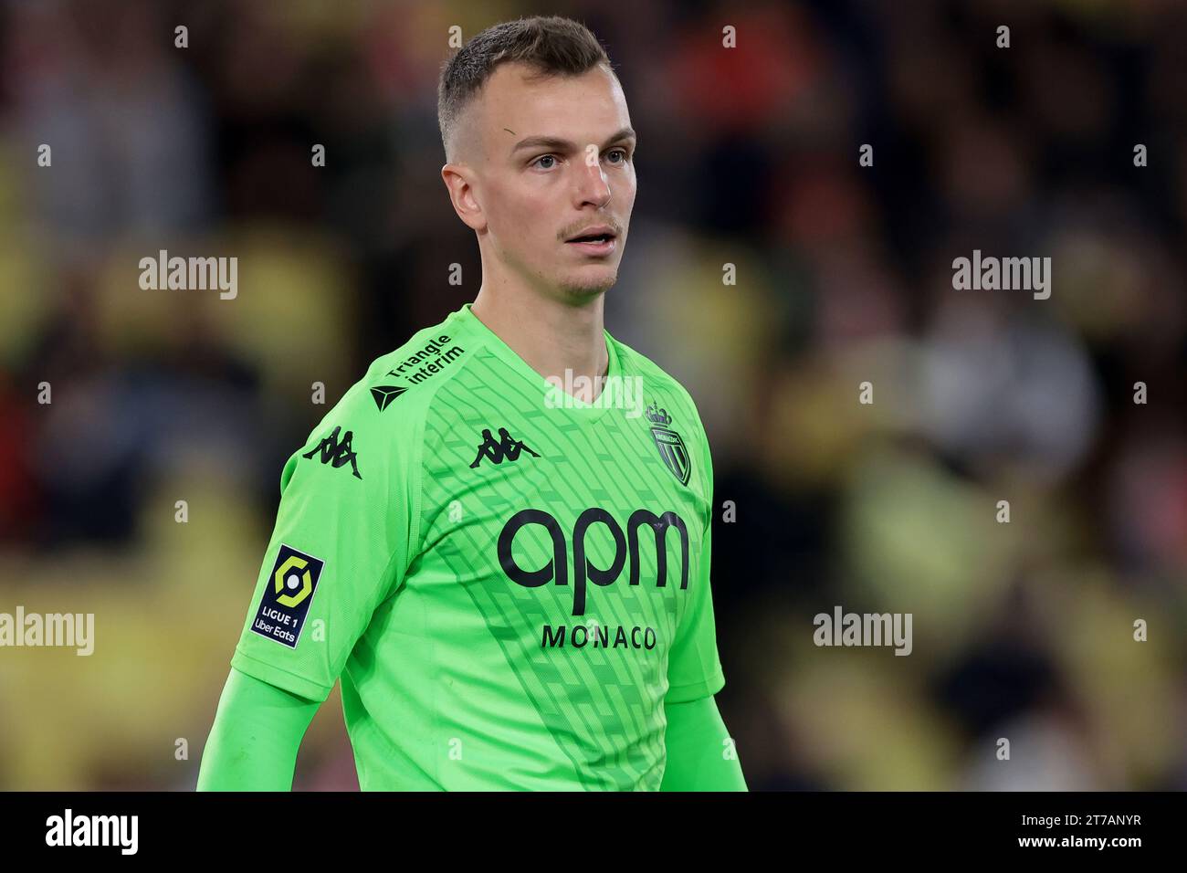 Monaco, Monaco. 5th Nov, 2023. Philipp Kohn of AS Monaco looks on during the Ligue 1 match at Stade Louis II, Monaco. Picture credit should read: Jonathan Moscrop/Sportimage Credit: Sportimage Ltd/Alamy Live News Stock Photo