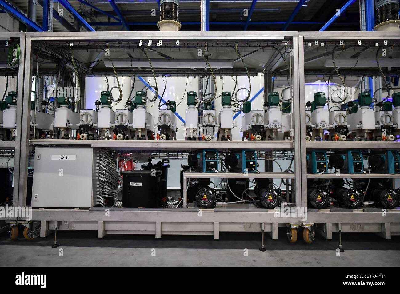 Trappes, France. 14th Nov, 2023. This photograph shows the Eramet's