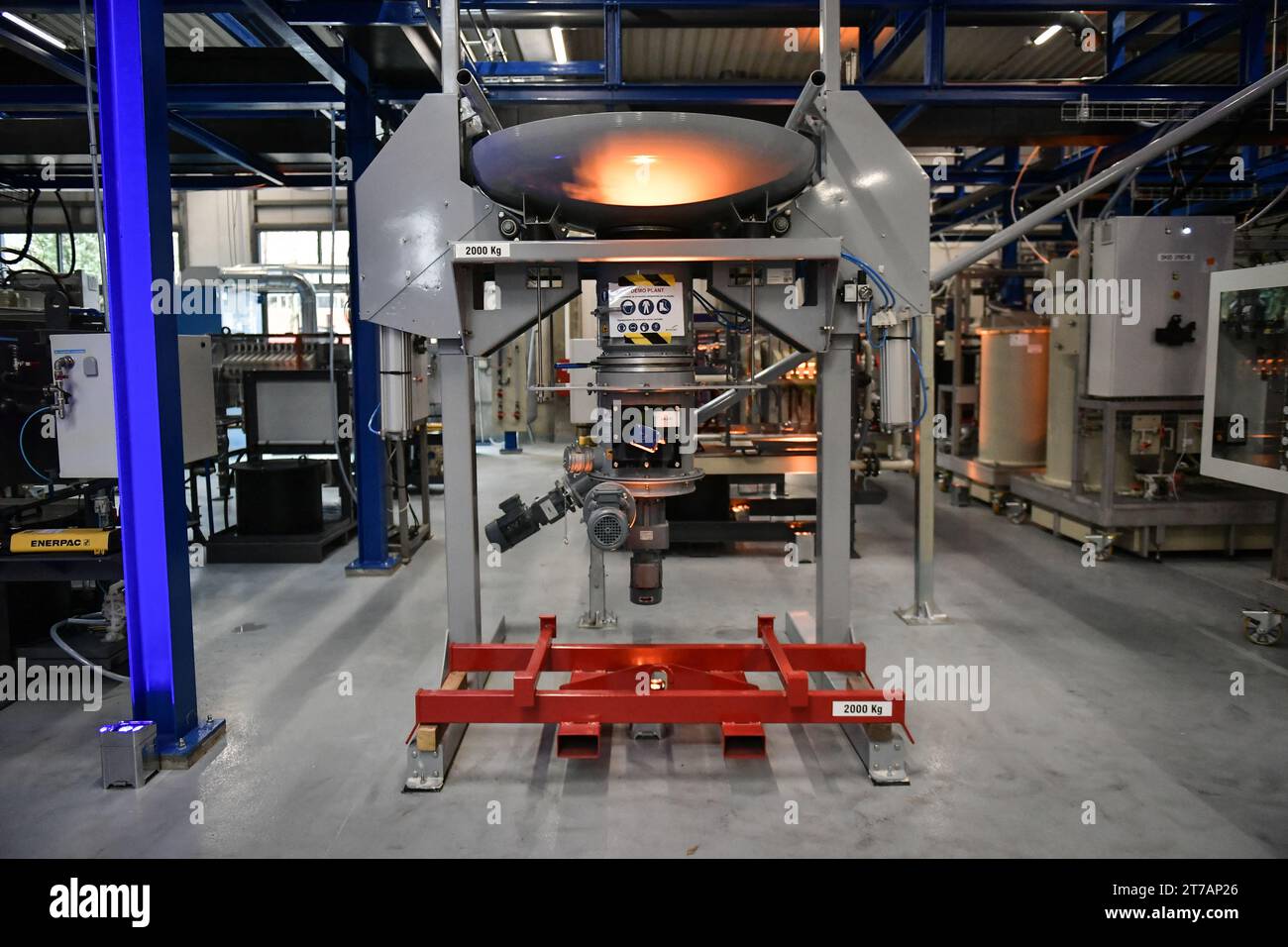 Trappes, France. 14th Nov, 2023. This photograph shows the Eramet's