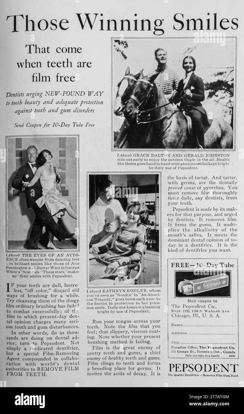 Pepsodent ads hires stock photography and images Alamy