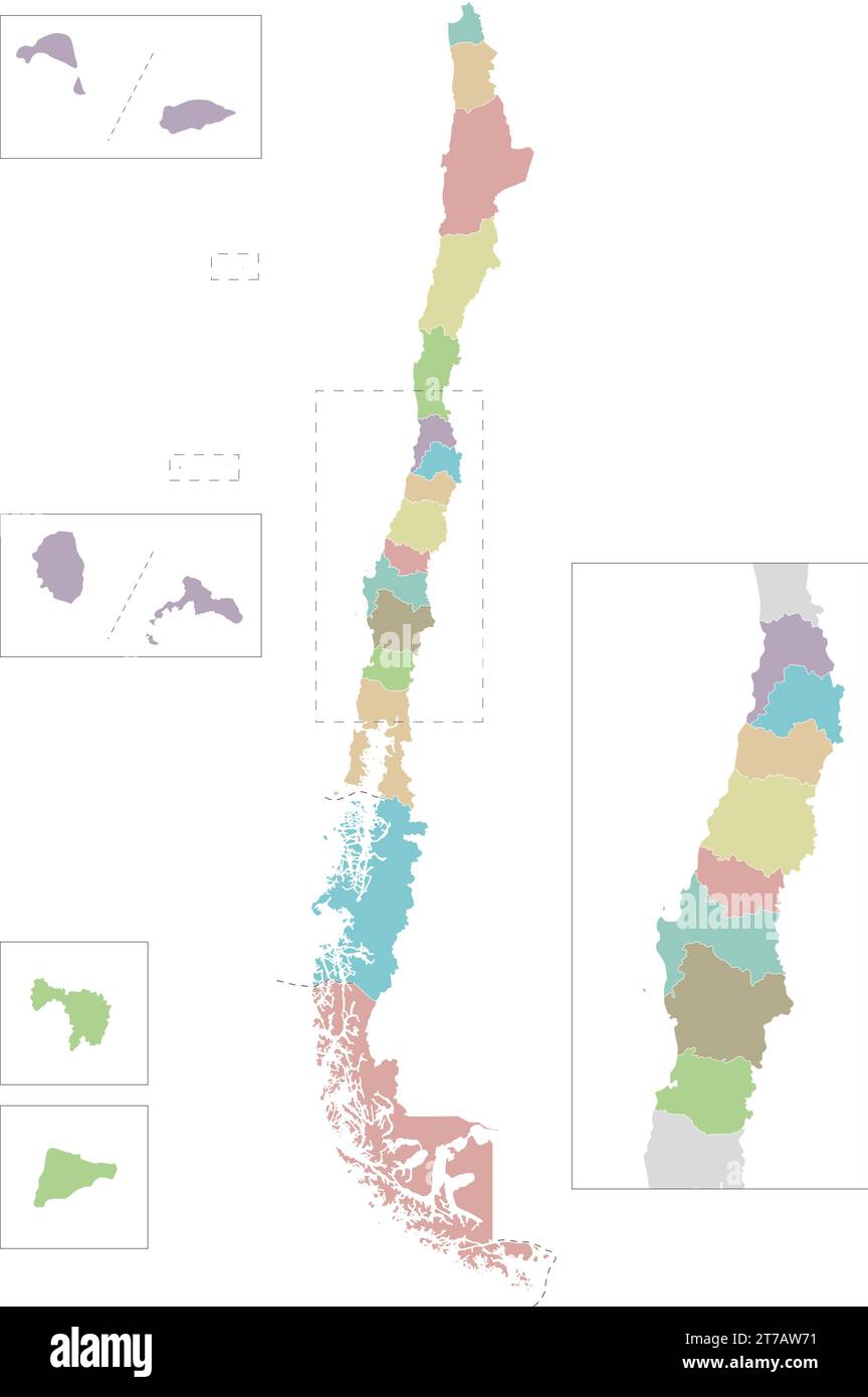 chile-map-vector-hi-res-stock-photography-and-images-alamy for Free Printable Map Of Chile Chile map vector hi-res stock photography and images - Alamy for Free Printable Map Of Chile