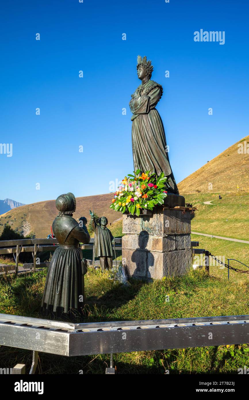 Our Lady of La Salette. Sanctuary NotreDame de La Salette, France