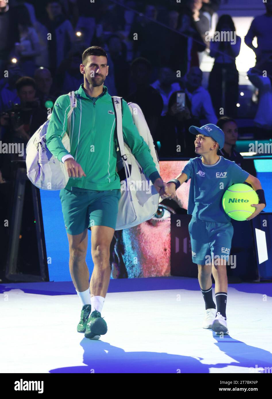 Turin, Italy. 14th Nov, 2023. Turin Tennis, Nitto ATP Finals, Serbia