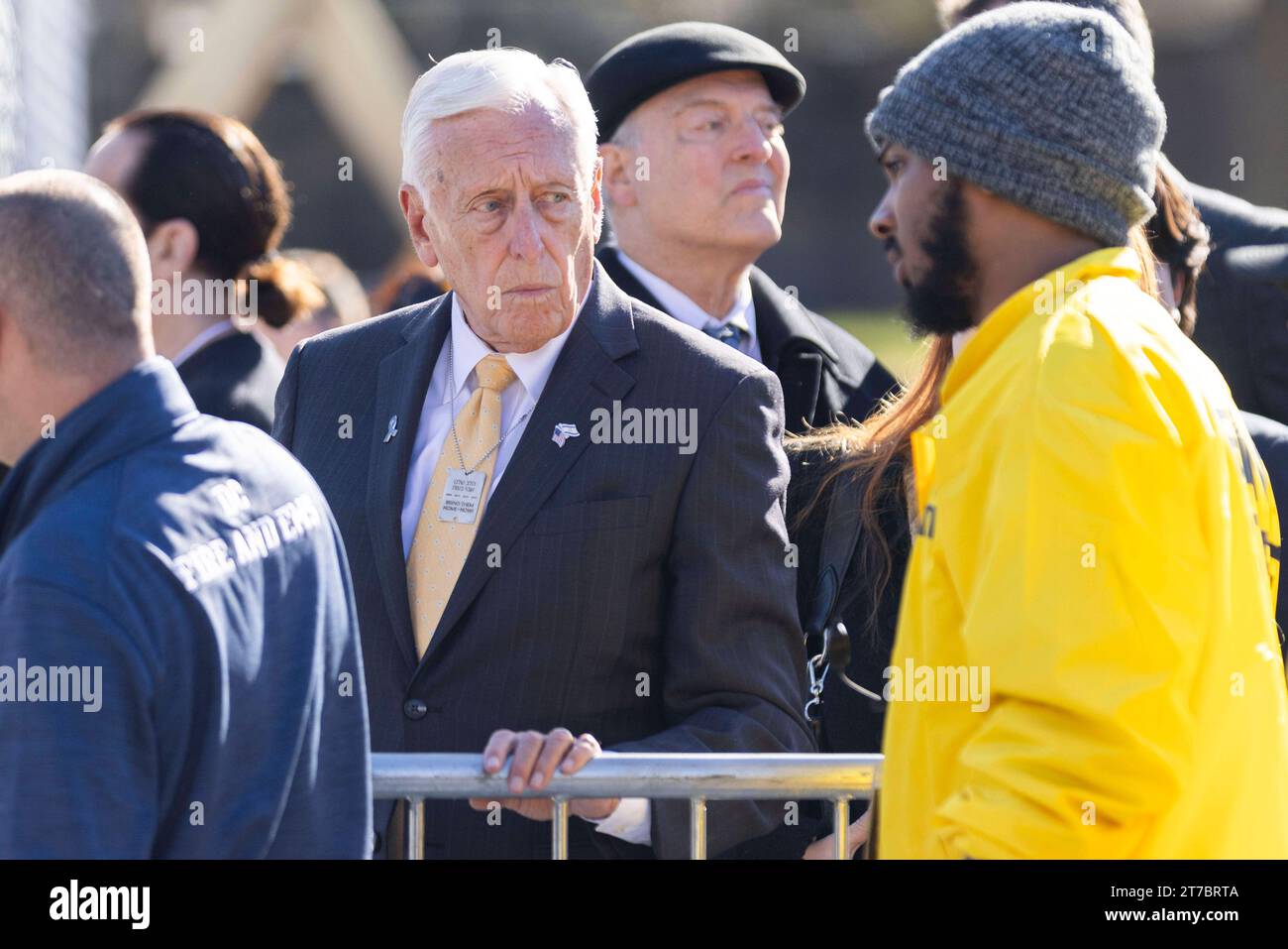 United States Representative Steny Hoyer Democrat of Maryland is seen at an event in support of the state of Israel and against antisemitism on Tuesday, November 14, 2023. Copyright: xCNPx/xMediaPunchx Credit: Imago/Alamy Live News Stock Photo