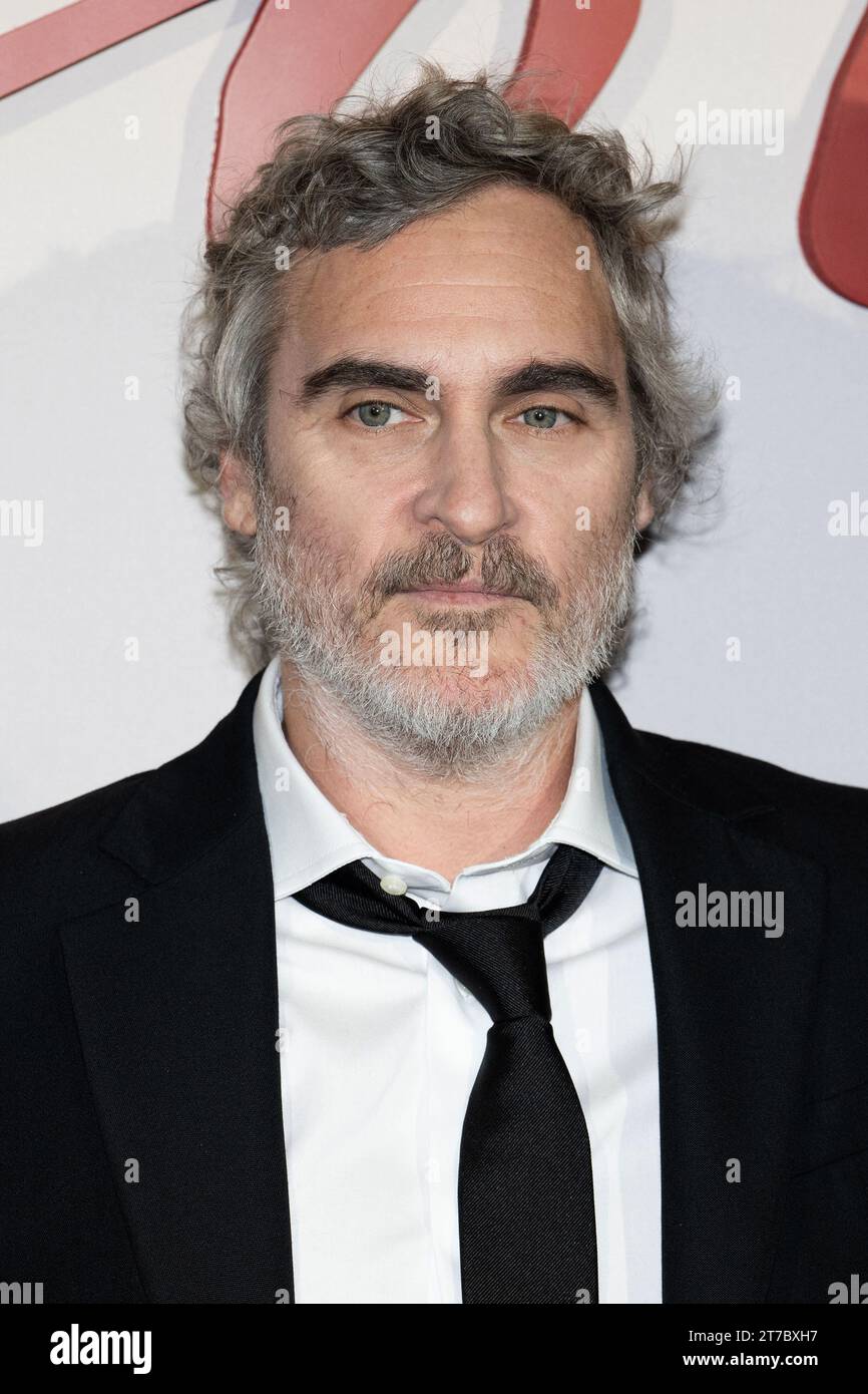 Paris, France. 15th Nov, 2023. Joaquin Phoenix attends the Napoleon ...