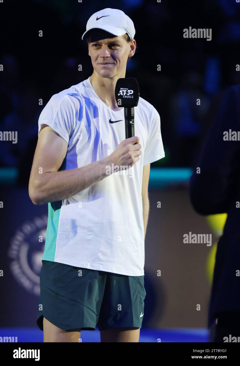 Turin, Italy. 14th Nov, 2023. Turin Tennis, Nitto ATP Finals, Italy's