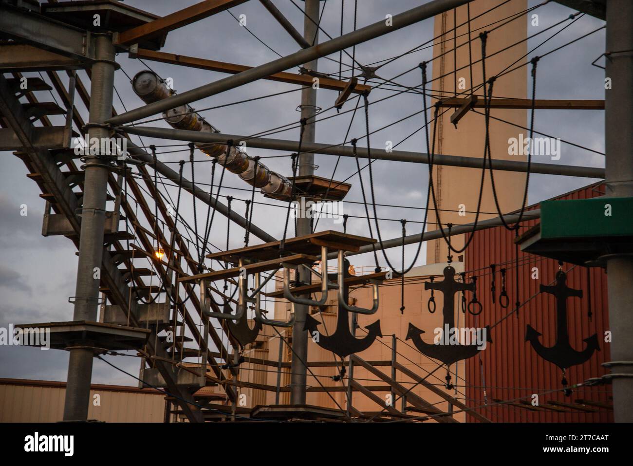 Wire Obstacles Course Wire course hi-res stock photography and images - Alamy
