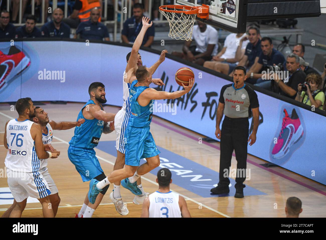 Klemen Prepelic (Slovenia Basketball National Team) Stock Photo