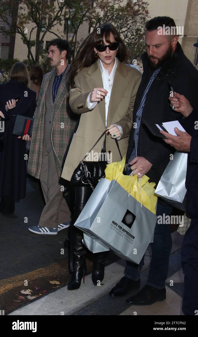 November 14, 2023 Dakota Johnson attend 17th Annual Hope Luncheon