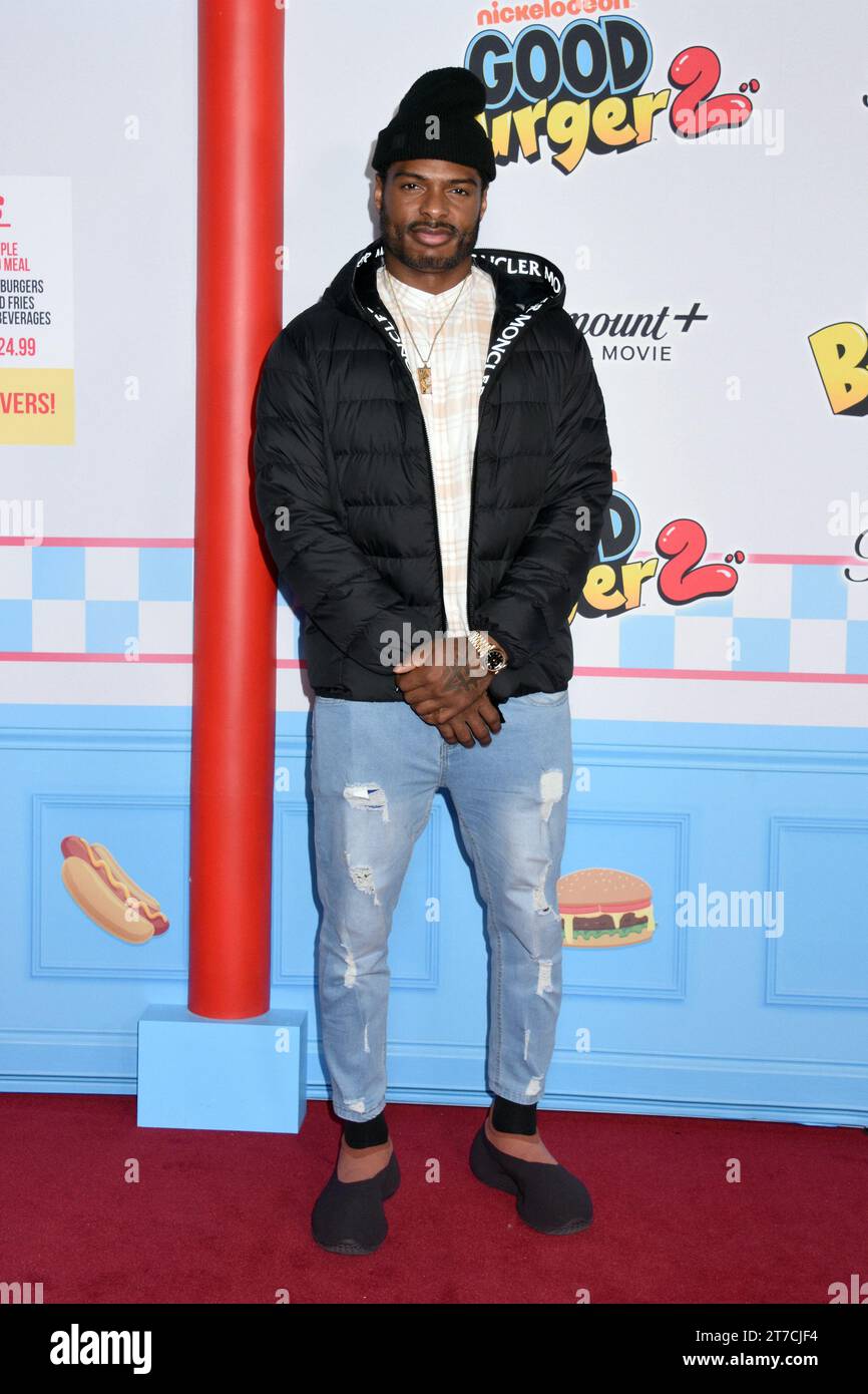 New York, NY, USA. 14th Nov, 2023. Michael Cox at the NY premiere of Paramount  'Good Burger 2' at Regal Union Square in New York City on November 14, 2023. Credit: Media Punch/Alamy Live News Stock Photo