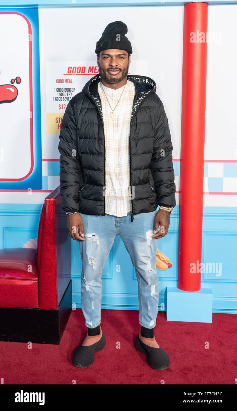 Michael Cox attends Good Burger 2 premiere at Regal Union Square in New York on November 14, 2023 Stock Photo