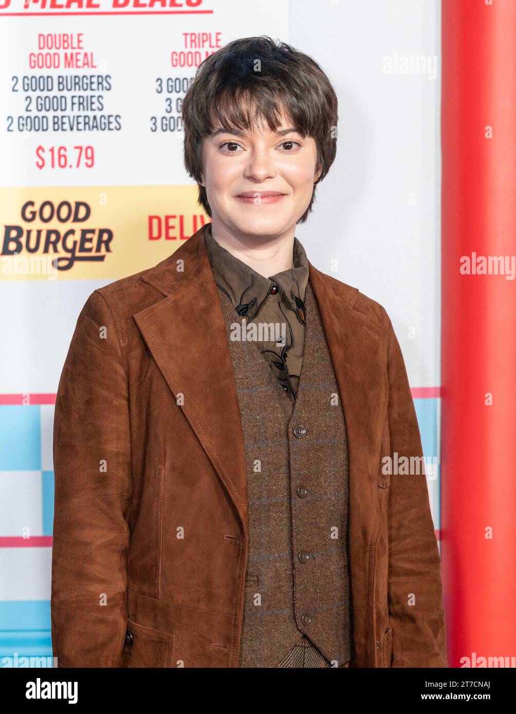Emily Hinkler attends Good Burger 2 premiere at Regal Union Square in