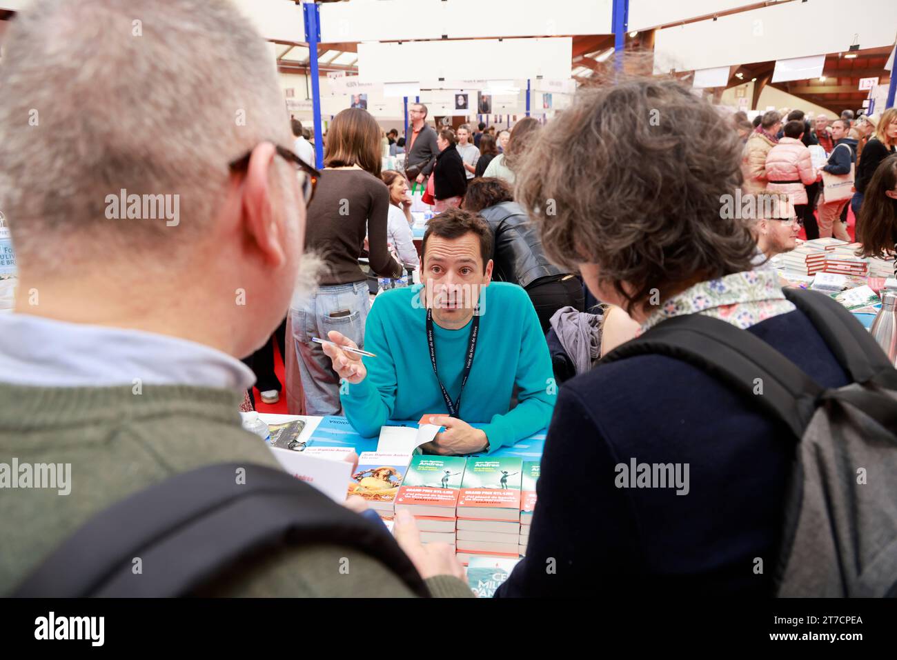 JeanBaptiste Andrea Prix Goncourt 2023. The writer JeanBaptiste