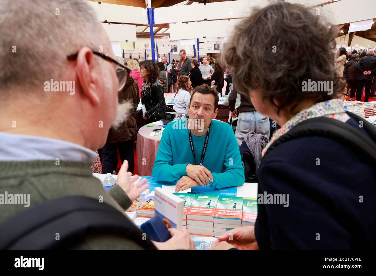 JeanBaptiste Andrea Prix Goncourt 2023. The writer JeanBaptiste
