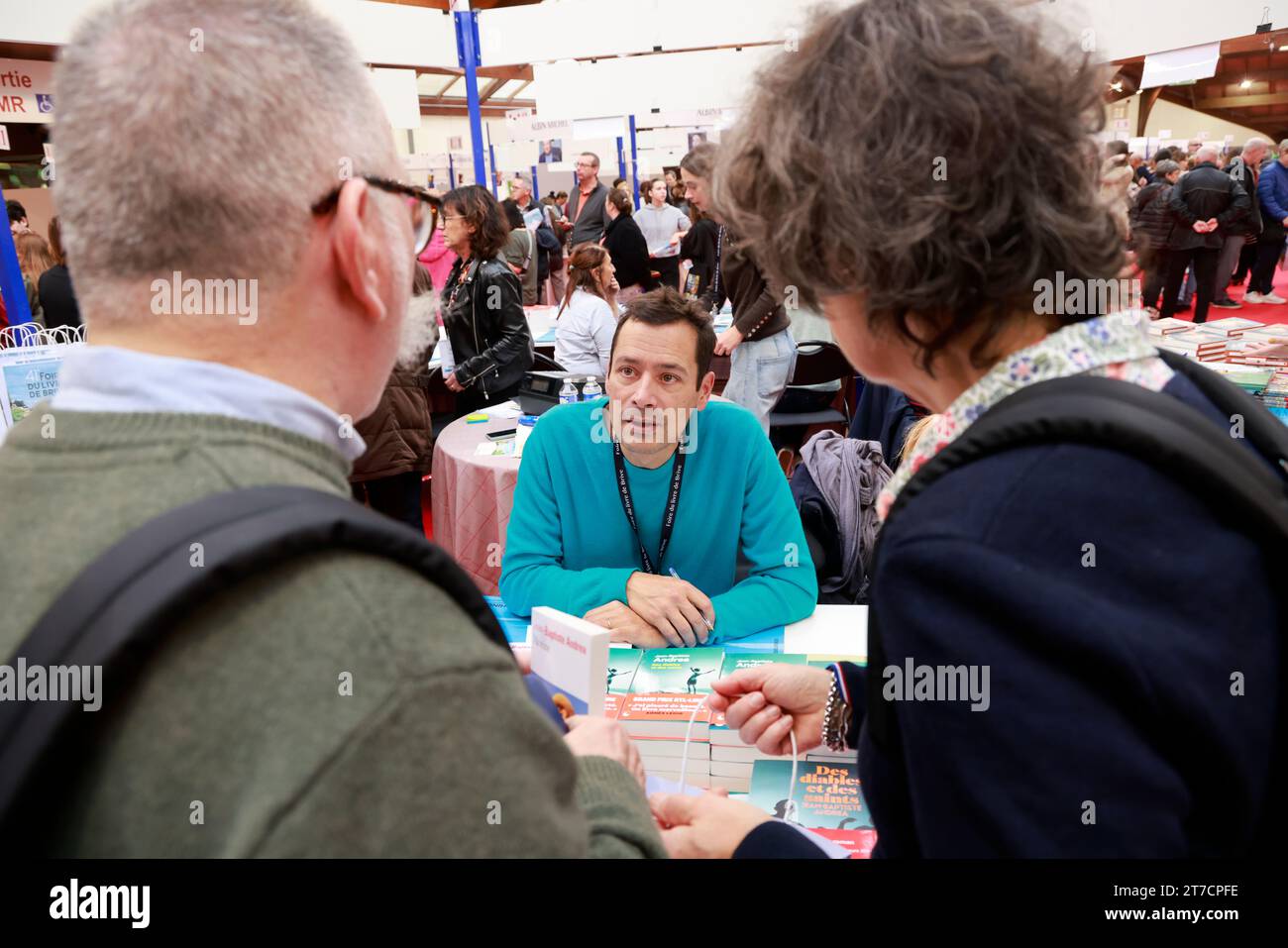 JeanBaptiste Andrea Prix Goncourt 2023. The writer JeanBaptiste