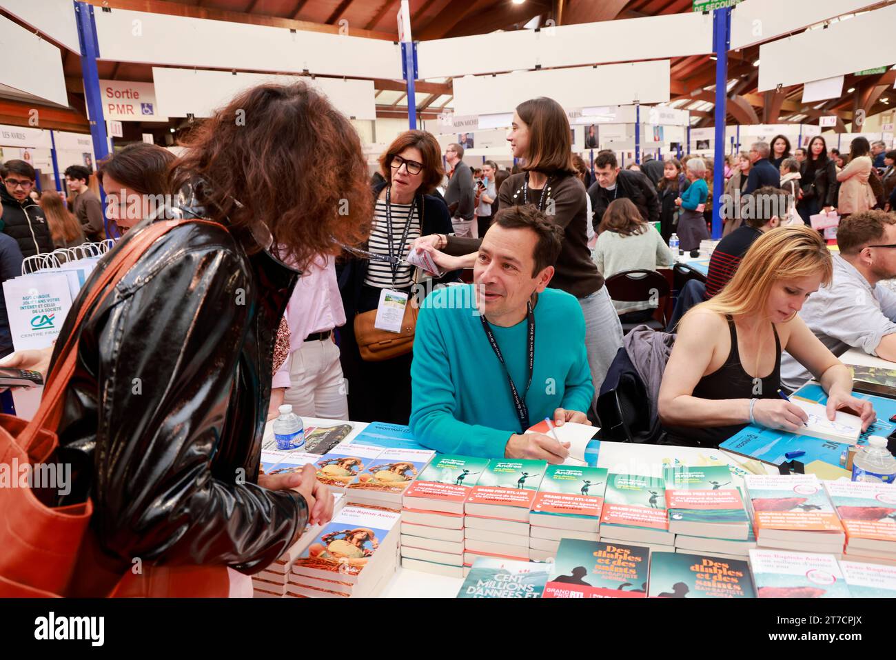JeanBaptiste Andrea Prix Goncourt 2023. The writer JeanBaptiste