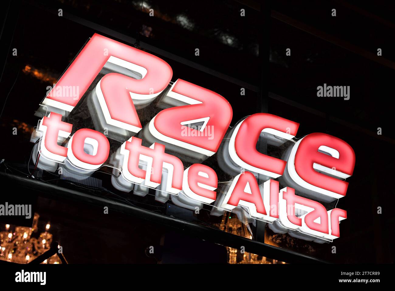 Las Vegas, USA. 14th Nov, 2023. Circuit atmosphere Race to the Altar(02)