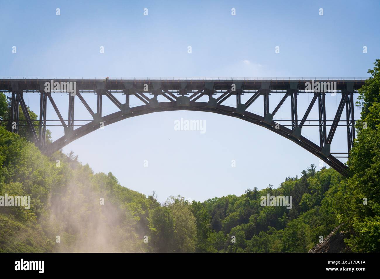 'Grand Canyon of the East', Letchworth State Park in New York State Stock Photo
