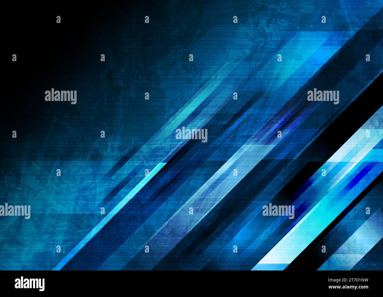 Dark blue grunge tech geometric abstract background. Vector graphic ...