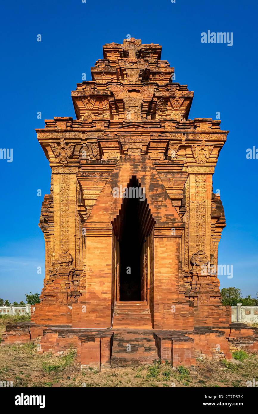 Hoa Lai Cham Towers in Phan Rang, Ninh Thuan, Vietnam Stock Photo