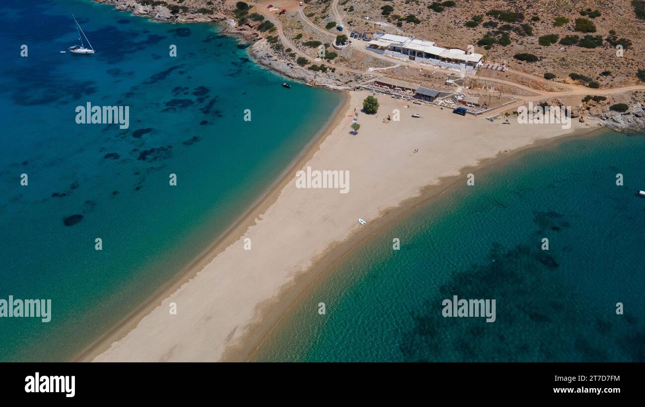 Kolona, Kythnos, Greece Stock Photo - Alamy