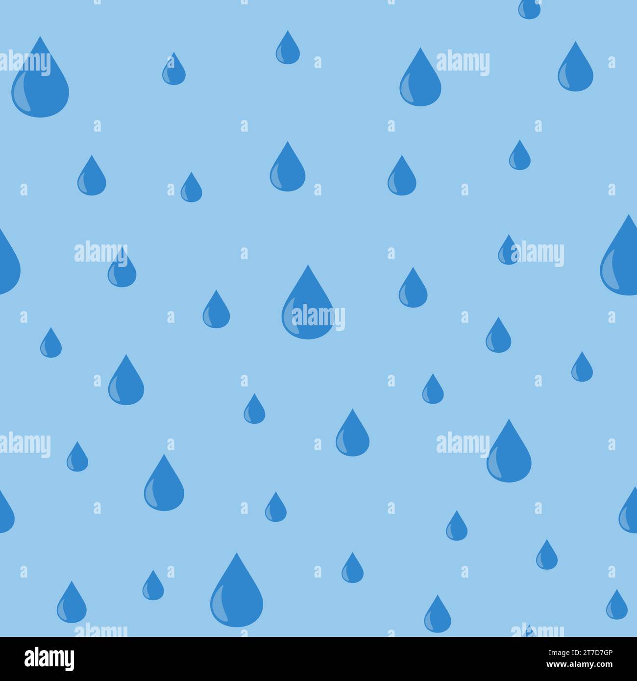 Water Drop Vector Seamless Pattern Stock Vector Image & Art - Alamy